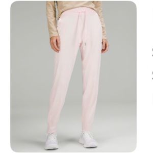 Lululemon Ready Rulu High Rise Jogger Size 12 Color Milkshake